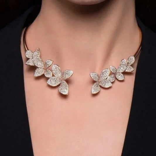 24K Gold Butterfly Necklace