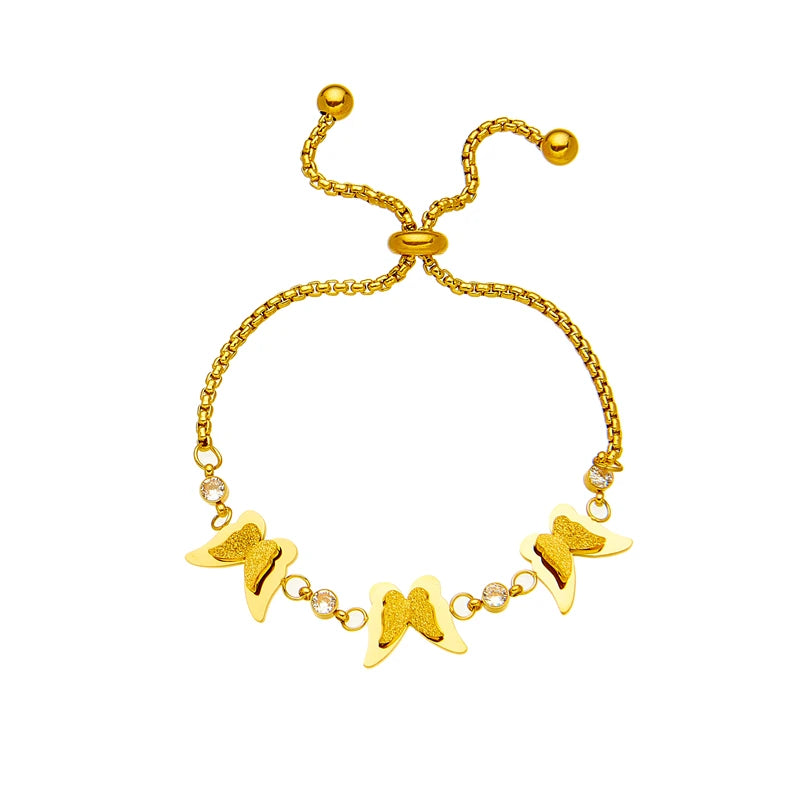 butterfly bracelet silver